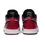 NIKE AIR JORDAN 1 LOW BLACK TOE