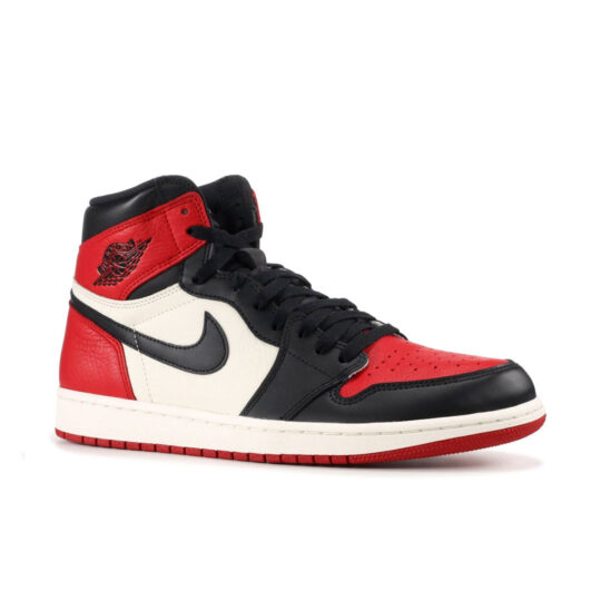 NIKE AIR JORDAN 1 RETRO HIGH BRED TOE NIKE AIR JORDAN 1 RETRO HIGH BRED TOE
