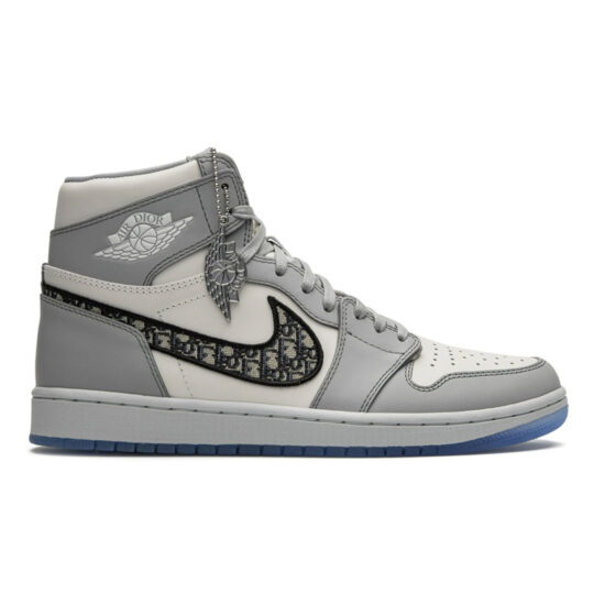 NIKE AIR JORDAN 1 RETRO HIGH DIOR SOLE GREY NIKE AIR JORDAN 1 RETRO HIGH DIOR SOLE GREY