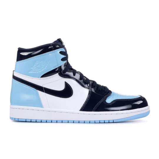 NIKE AIR JORDAN 1 RETRO HIGH UNC PATENT NIKE AIR JORDAN 1 RETRO HIGH UNC PATENT