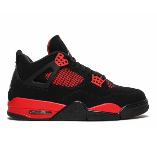 NIKE AIR JORDAN 4 RETRO RED THUNDER NIKE AIR JORDAN 4 RETRO RED THUNDER