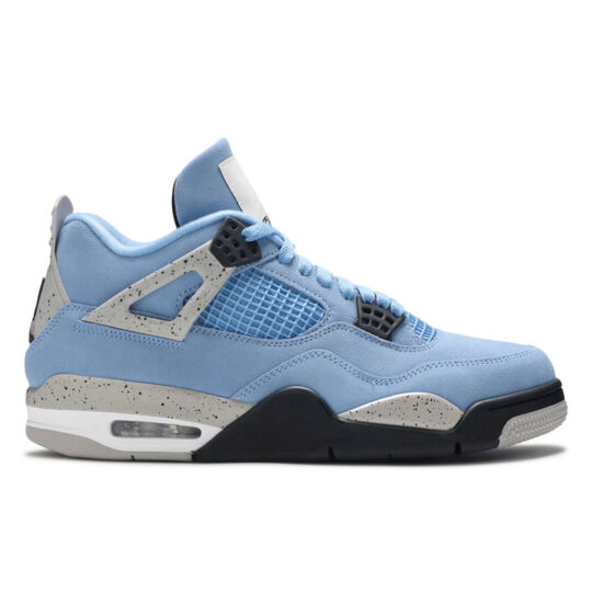 NIKE AIR JORDAN 4 RETRO UNIVERSITY BLUE NIKE AIR JORDAN 4 RETRO UNIVERSITY BLUE