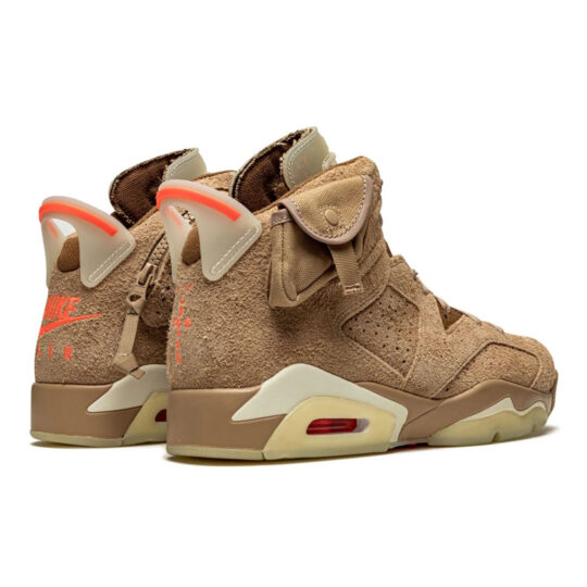 NIKE AIR JORDAN 6 RETRO TRAVIS SCOTT BRITISH KHAKI NIKE AIR JORDAN 6 RETRO TRAVIS SCOTT BRITISH KHAKI