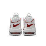 NIKE AIR MORE UPTEMPO WHITE VARSITY RED OUTLINE
