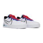 Nike Air Force 1 React Astronomy Blue Laser Crimson