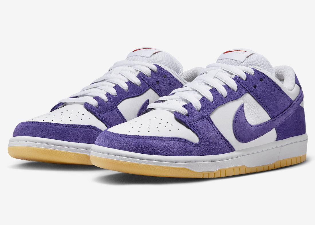 Nike Dunk Low SB Purple Suede Nike Dunk Low SB Purple Suede