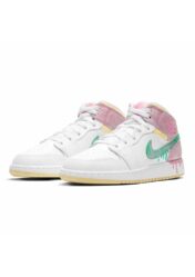 Nike Air Jordan 1 Mid SE GS Paint Drip